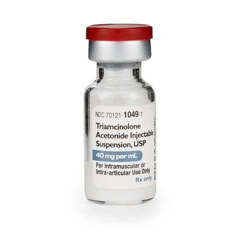 Triamcinolone Acetonide (Kenalog) 40mg/mL Injection | McGuff