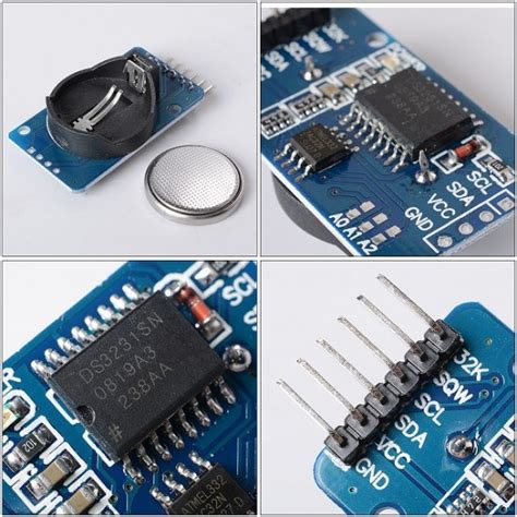DS3231SN - AT24C32 - Extreamly accurate RTC module - Battery included ...