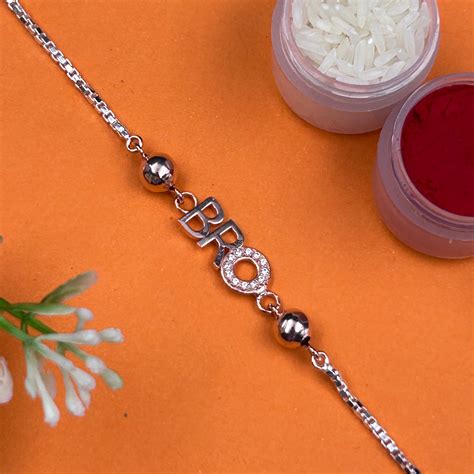 Rose Gold Rakhi - BRO rakhi – Deetya