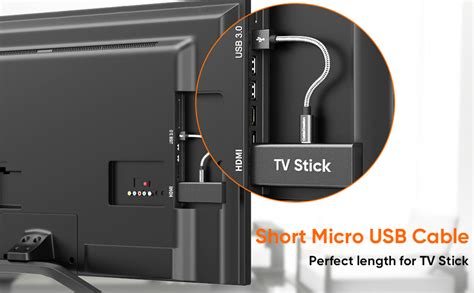 CableCreation Short Micro USB Cable, USB to Micro USB 24 AWG Triple ...