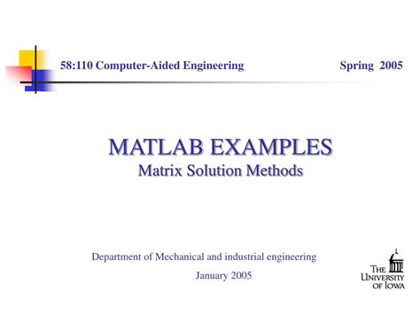 MATLAB Examples with Solutions 的图像结果