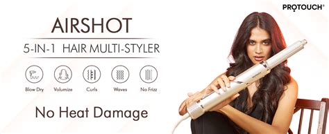 PROTOUCH Airshot All in 1 Hair Multi Styler for Curl, Smooth, Dry, Blow ...