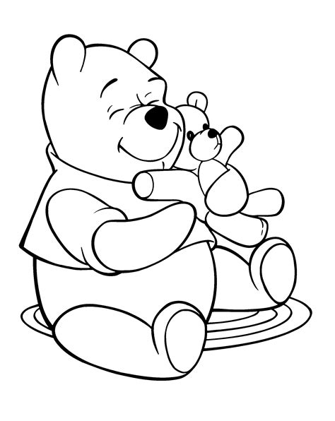 Coloring Pages Pooh Bear - Coloring Home