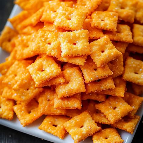 Homemade Cheez Its