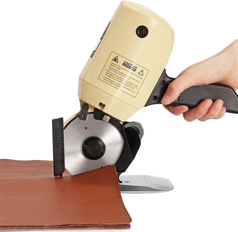 Amazon.com: CGOLDENWALL Large Electric Rotary Fabric Cutter Cloth ...