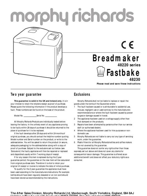 Bread Making Machine Instructions 的图像结果