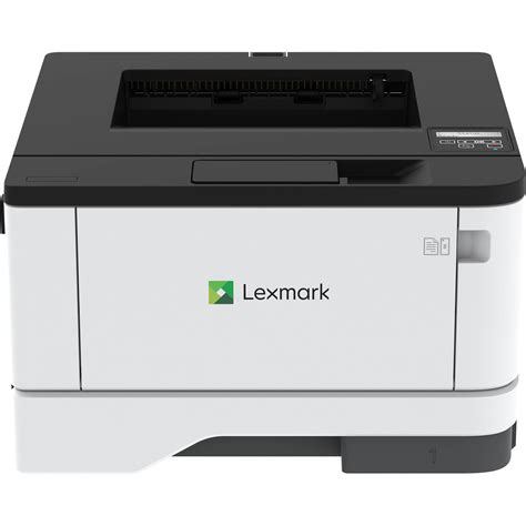 Lexmark MS431dw refurbished monochrome laser printer, front view