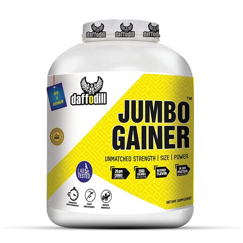 Daffodill Jumbo Gainer high-calorie, high-protein weight gainer that i