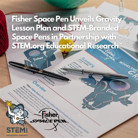 Fisher Space Pen Unveils Gravity Lesson Plan and