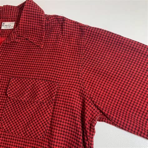 50’s ”RIGGS SPORTSWEAR” Print Flannel Shirts | Pigsty Harajuku
