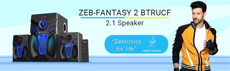 Amazon.in: Buy Zebronics Zeb-Fantasy 2.1 Multimedia Speaker With ...