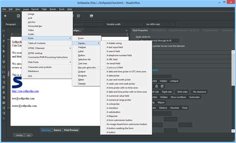 Create Web Page Using BlueGriffon 的图像结果