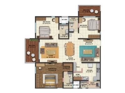 O2 Residences in Nanakram Guda, Hyderabad: Price, Brochure, Floor Plan ...