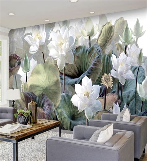 The Serene Lotus - 5892 - Wallskin