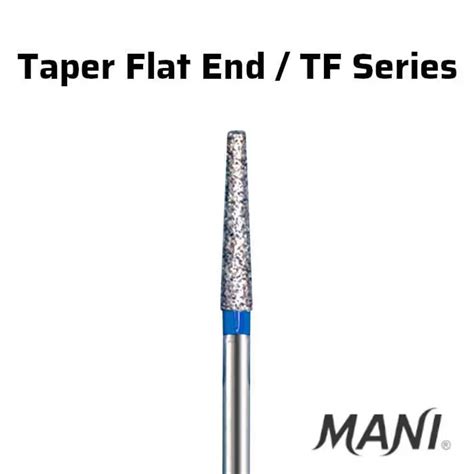 Mani Taper Fissure (TF) Series Short Shank Diamond Burs – DentalBazaar