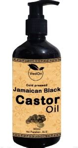 VedOn Organic Jamaican black Castor Oil Traditional castor beans smell ...