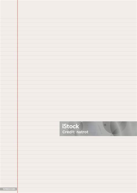 Notebook Paper Background Lined Notebook Paper Stock Illustration - Download Image Now - Back to ...