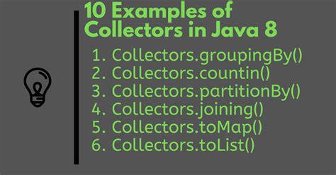 Image result for Collectors in Java 8