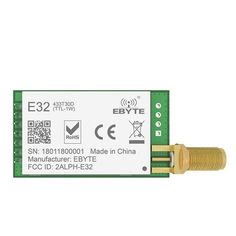 Ebyte® E32-433T30D SX1278 30dBm 433MHz 1W 8km Long Range Wireless ...