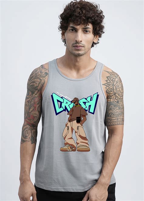 Crash Mens Printed Vest – pronk.in