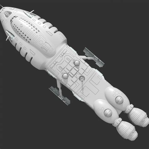 Spaceship Model 的图像结果