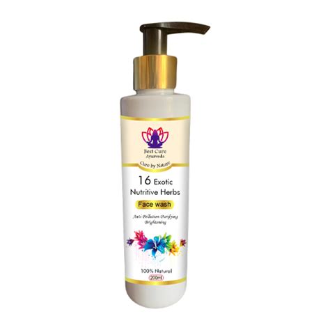 Best Cure Face Wash - Anti Pollution Purifying Brightening - Best Cure ...