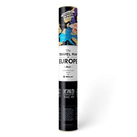 Купить Скретч-карта Европы Travel Map, Black Europe по цене 499 грн с ...