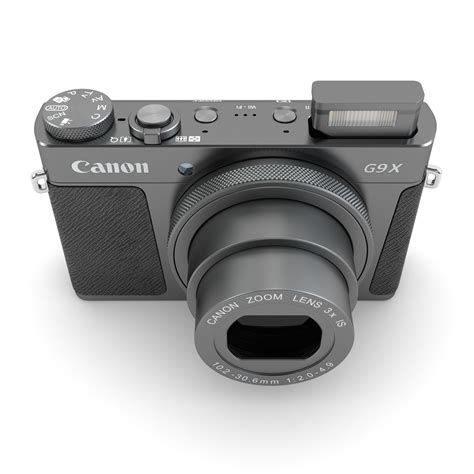 Canon PowerShot G9 X MarkIIデジタルカメラブラック 3Dモデル $35 - .3ds .c4d .fbx .lwo ...