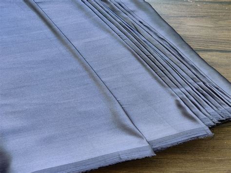 Charcoal Gray Plain Japanese Satin Fabric – Fabrics & More