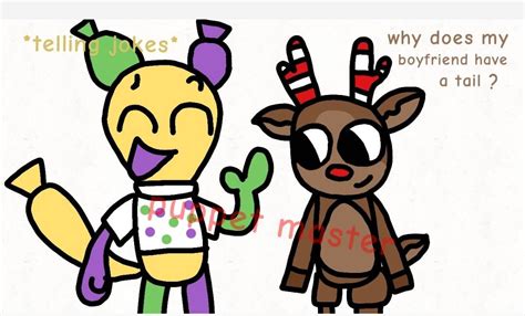 Looey X Rudie (dandys world fan art) by FnafWorldFan385 on DeviantArt