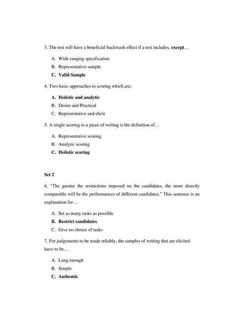 Image result for Language Assessment Test Sample