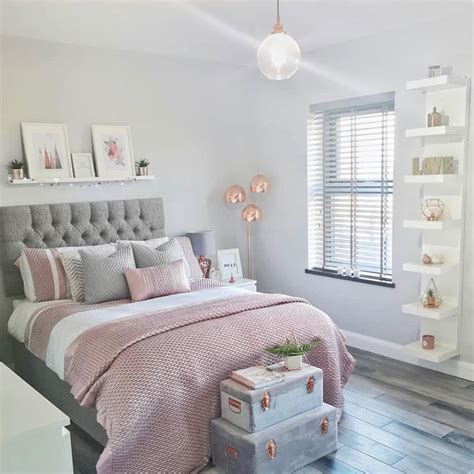 25 Pink and Grey Bedroom Ideas You'll Obsess Over!