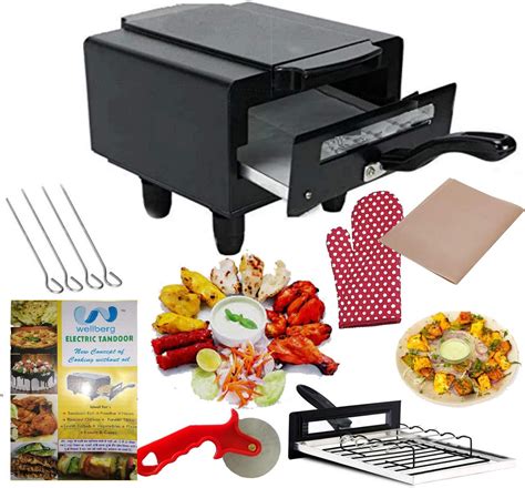 Buy WELLBERG Electric Tandoor 10 Inche's (1500watt) Make Delicious Food ...