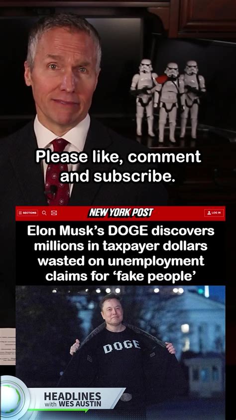 DOGE Discovers Millions in Taxpayer Dollars Wasted on Unemployment ...