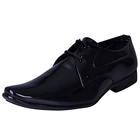 Buy FAUSTO 3216-45 Black Men's Formal Lace-ups at Amazon.in