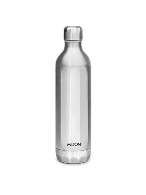 Milton Silver Thermosteel Hot & Cold Vacuum Insulated Water Bottle ...