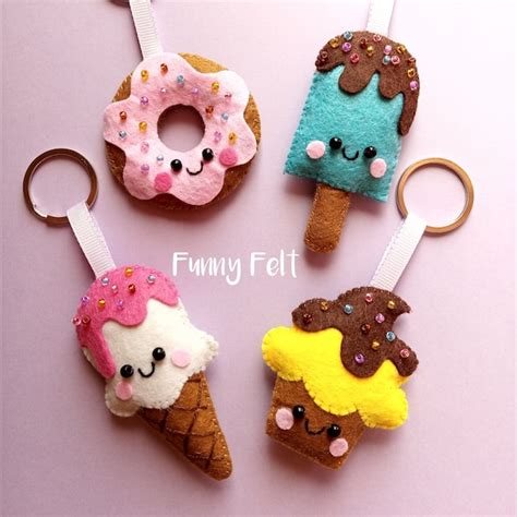 Image result for Felt Keychains