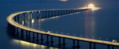 China Launched The World’s Longest Sea Bridge And It’s Definitely An ...