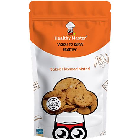 Buy Healthy Master Baked Flaxseed Mathri Online at Best Price of Rs 252 ...