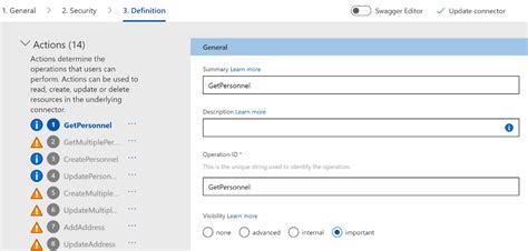 Use Logic Apps Custom Connector 的图像结果