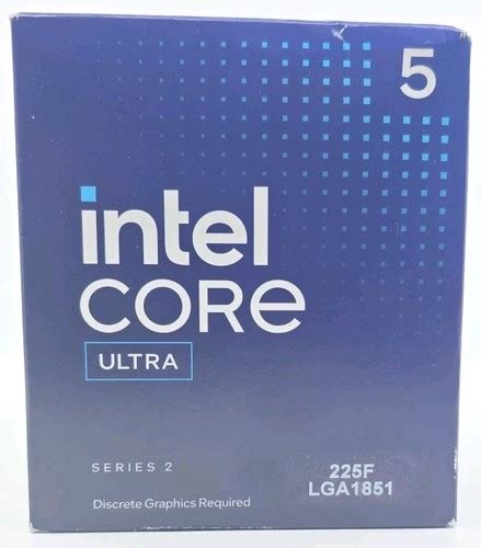 Intel Core Ultra 5 225F - Core Ultra 5 LGA 1851 - India | Ubuy