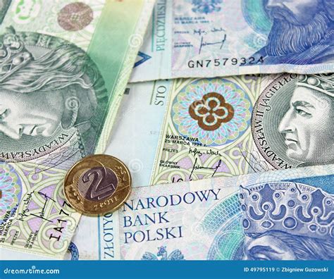 Polish Zloty (PLN) Currency Stock Image - Image of sell, currency: 49795119