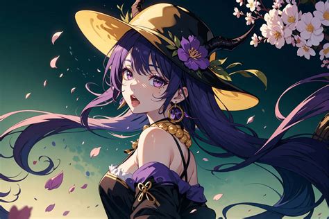 [100+] Purple Anime Girl Wallpapers | Wallpapers.com