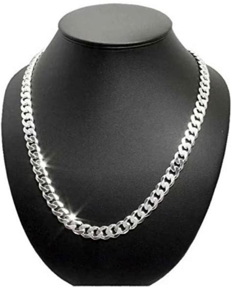 Silver Chains - Buy Silver Chains Necklaces online at Best Prices in ...