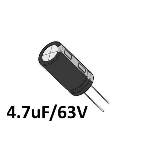 4.7uf / 63v Electrolytic Capacitor Resistors