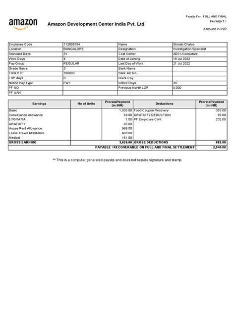 Image result for Final Check Receipt