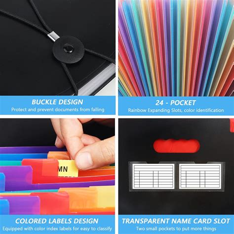 CASAON 2 Pack Accordian File Organizer, Expanding File India | Ubuy