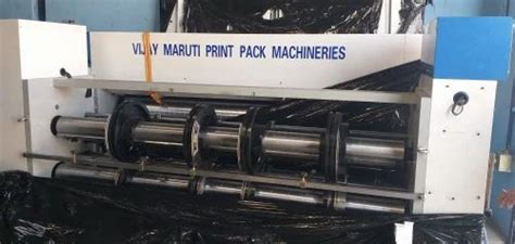 Single Colour Flexo Printing Machine - Lead Edge Colour Printer Slotter ...