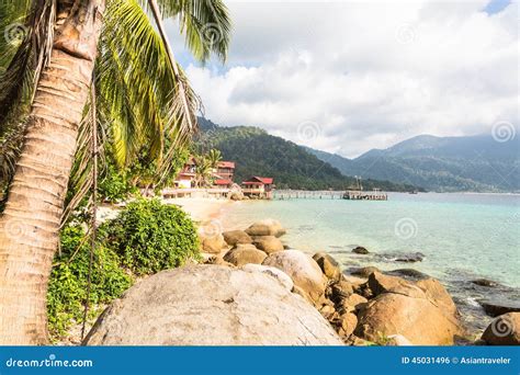Tioman island in Malaysia stock photo. Image of china - 45031496