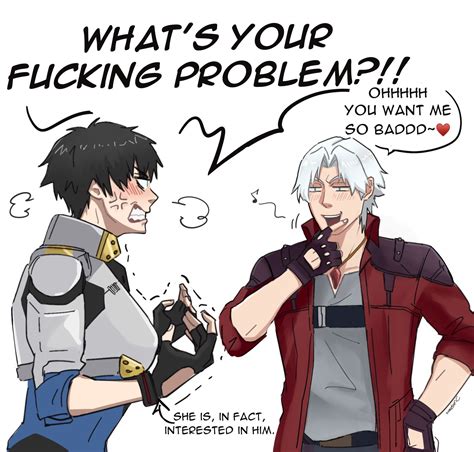 dante and lady (devil may cry and 1 more) drawn by jumpoon | Danbooru